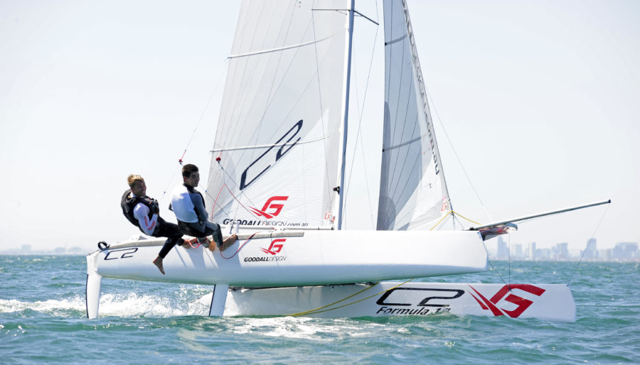 c2 - f18 catamaran - goodall design - windsport - catparts