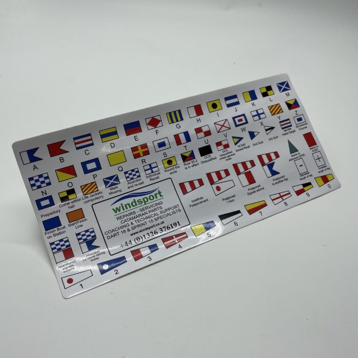 Race Flag sticker.