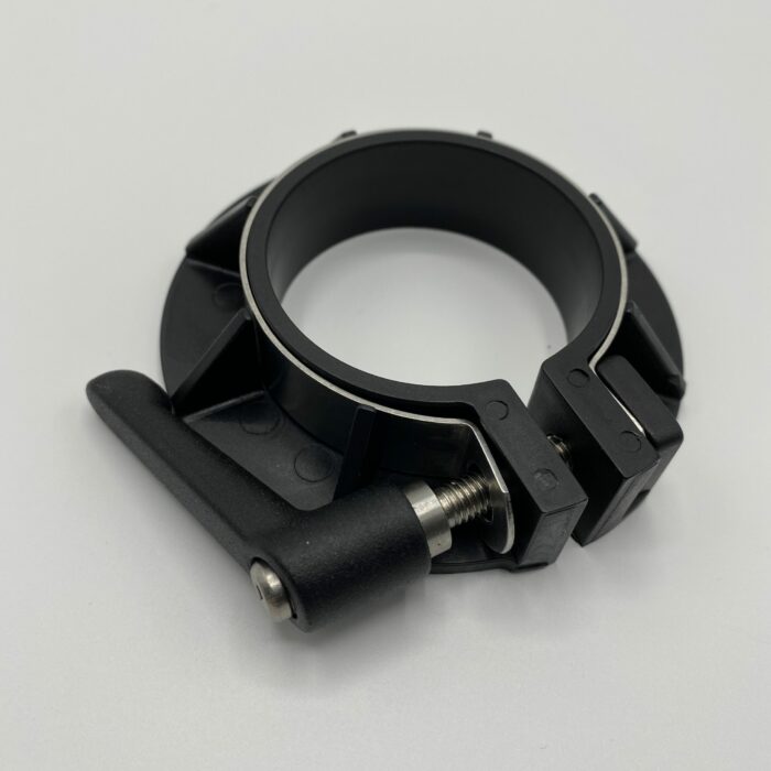 Quick release trolley bearing clamp