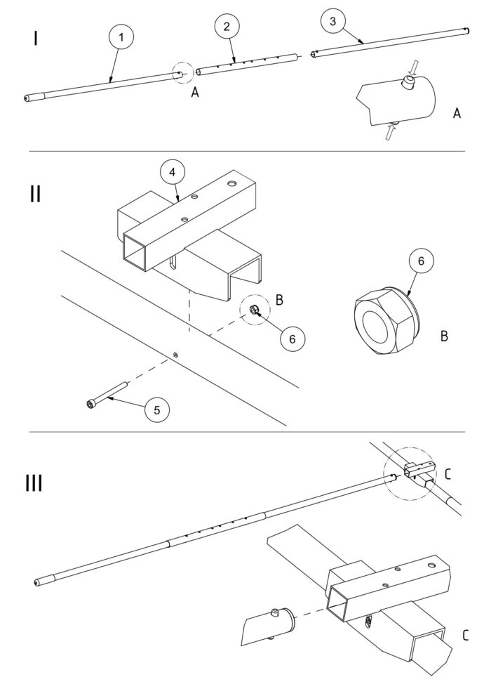 Adjustable trolley handle - Image 2