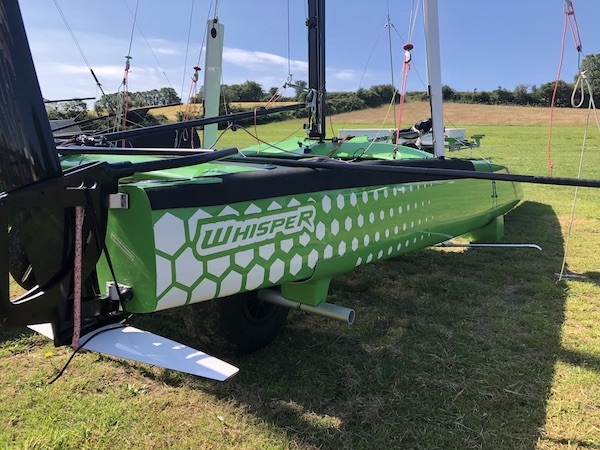 whisper foiling catamaran for sale