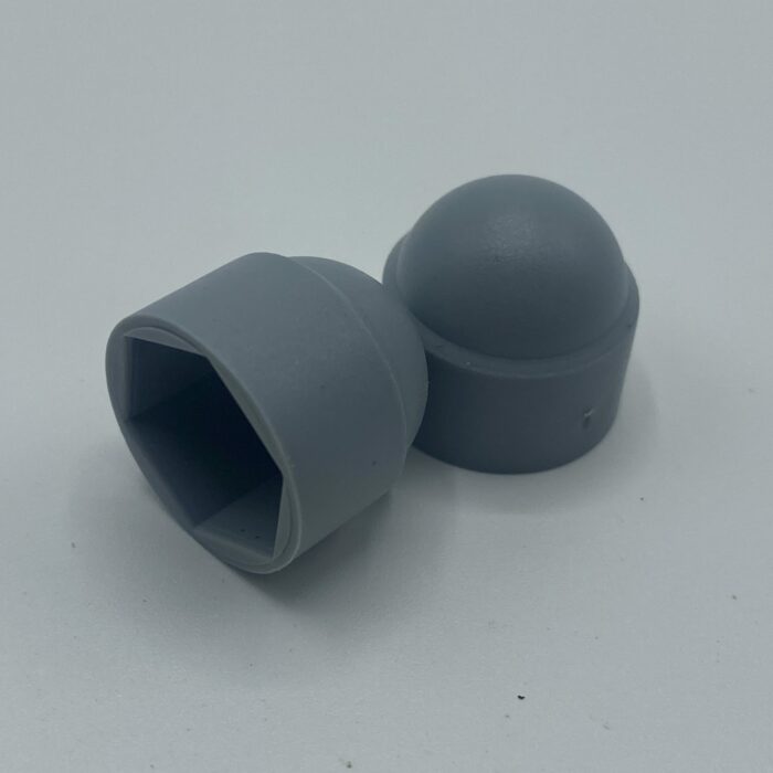 Plastic nut covers 8mm (Pkt x 2)