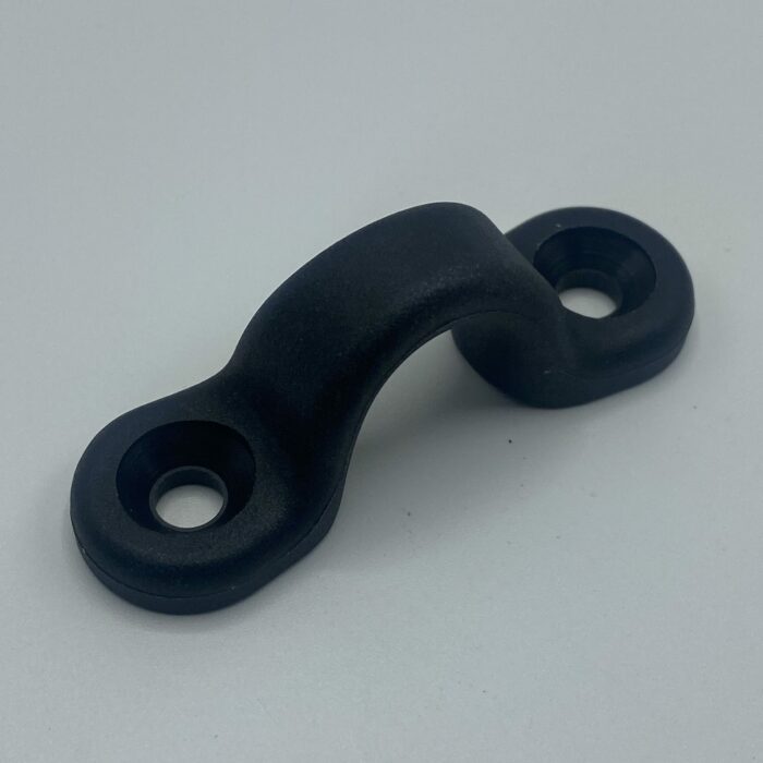 Ratchet block plastic cleat fairlead
