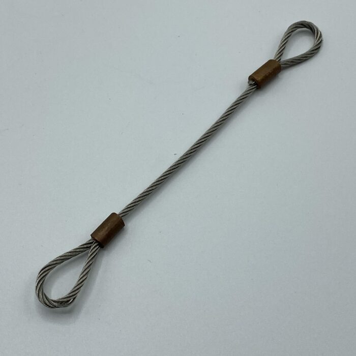 Rudder lock wire