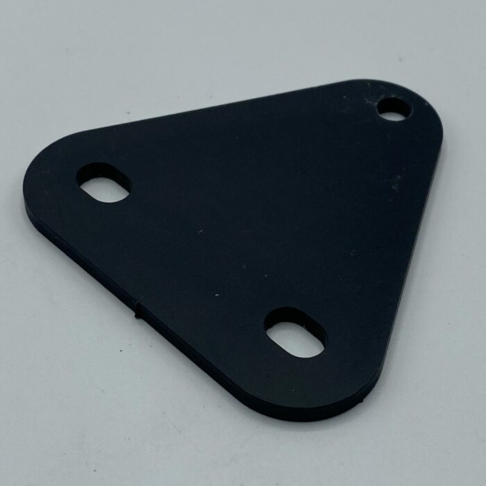 Traveller car cleat mounting plate.