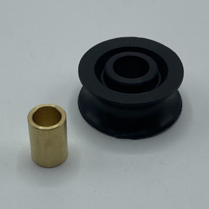 Black traveller wheel/spacer kit