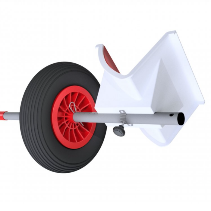 Small wheel catmaran trolley - Image 2