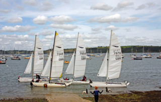 Dart 18 catamarans - learn to sail at Windsport