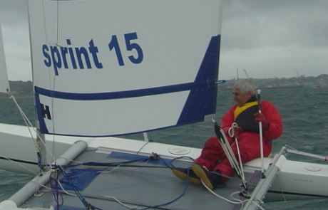 The Sprint 15 sailed by Ian Fraser